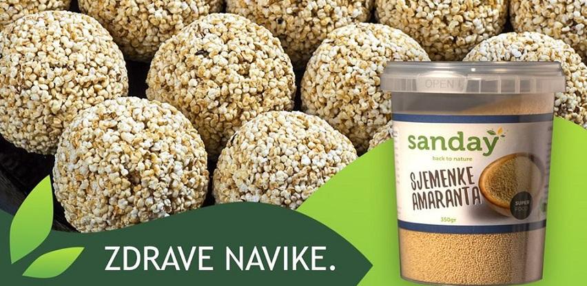 Zdrave veganske kuglice od Sanday amaranta i čokolade