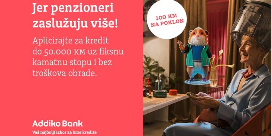 Addiko Bank Penzionerski kredit