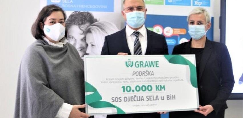grawe osiguranje donacija sos dječija sela bih
