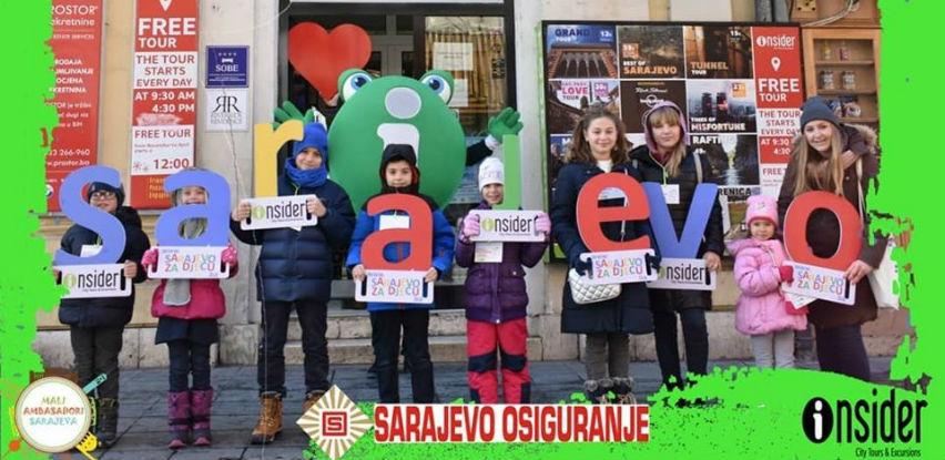 SARAJEVO-OSIGURANJE sponzor projekta "Mali ambasadori Sarajeva 2020"