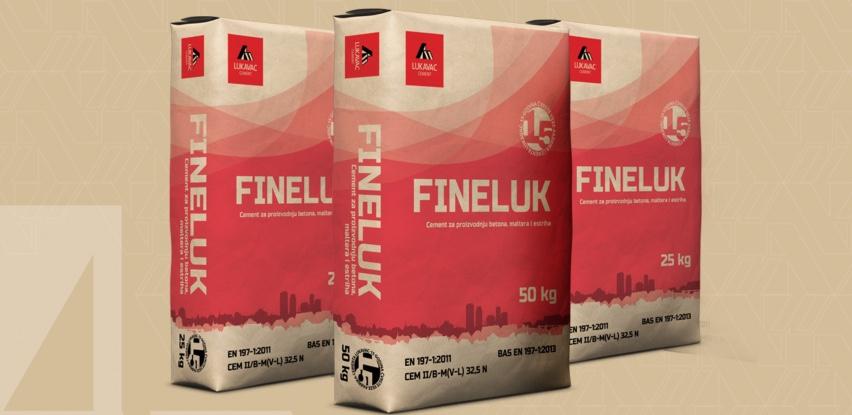 FINELUK cement za proizvodnju betona, maltera i estriha