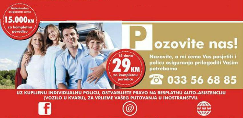 Putujte bezbrižno uz policu putničkog osiguranja SARAJEVO-OSIGURANJA