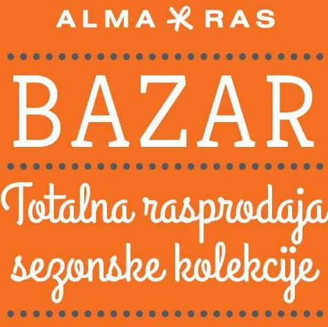 Alma Ras Bazar - totalna rasprodaja sezonske kolekcije