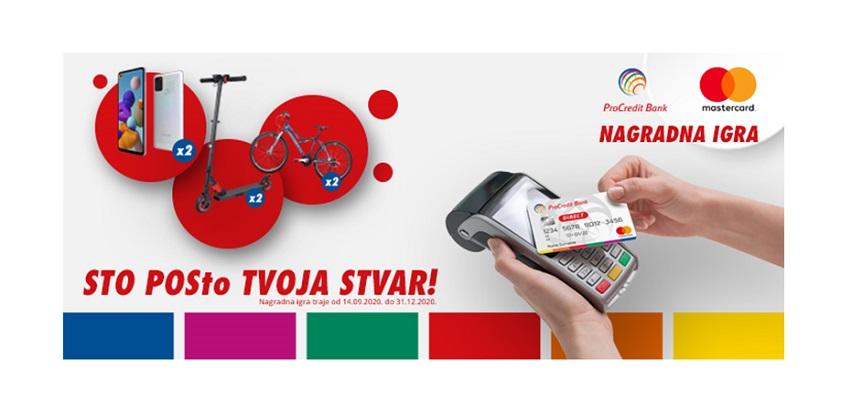 ProCredit Bank i Mastercard: Sto POSto tvoja stvar!