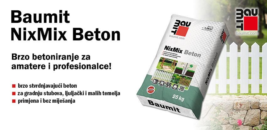 Baumit NixMix Beton: Brzo betoniranje za amatere i profesionalce!
