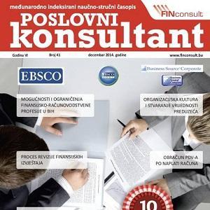 FINconsult: Izašao je novi broj časopisa "Poslovni konsultant"