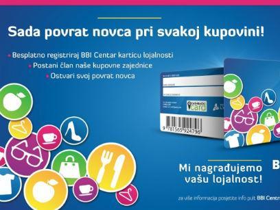 BBI Centar nagrađuje vašu lojalnost