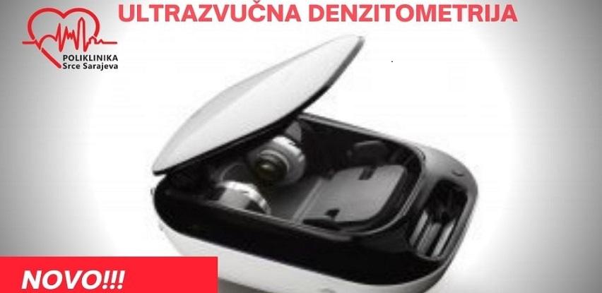 NOVO U POLIKLINICI Srce Sarajeva! Ultrazvučna denzitometrija!