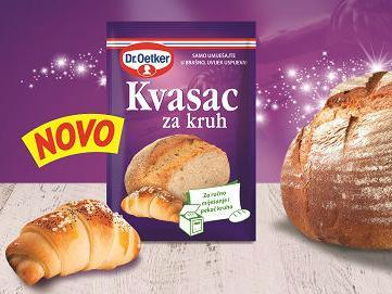 Dr. Oetker Kvasac za kruh – čarolija uspjeha svaki put!