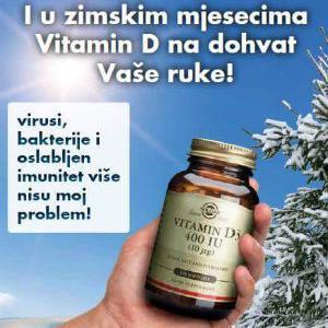 Solgar - I u zimskim mjesecima vitamin D na dohvat Vaše ruke!