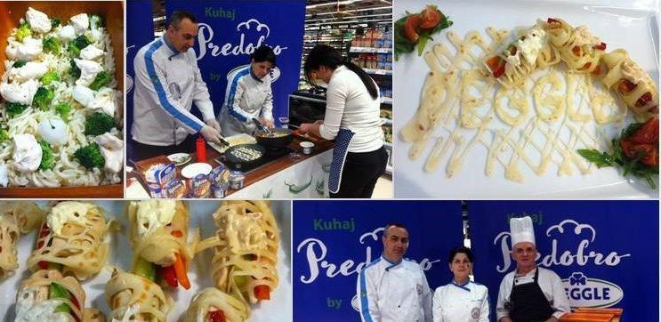 Meggle pokretna radionica "Kuhaj Predobro by Meggle"