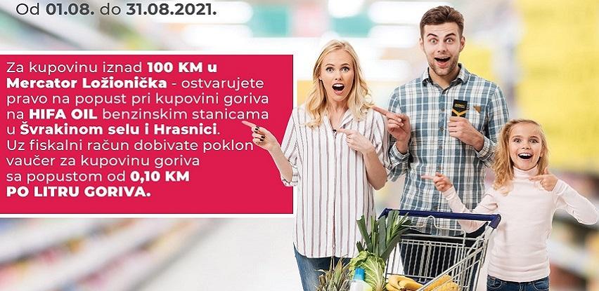 Hifa Oil i Mercator Ložionička nagrađuju vašu lojalnost