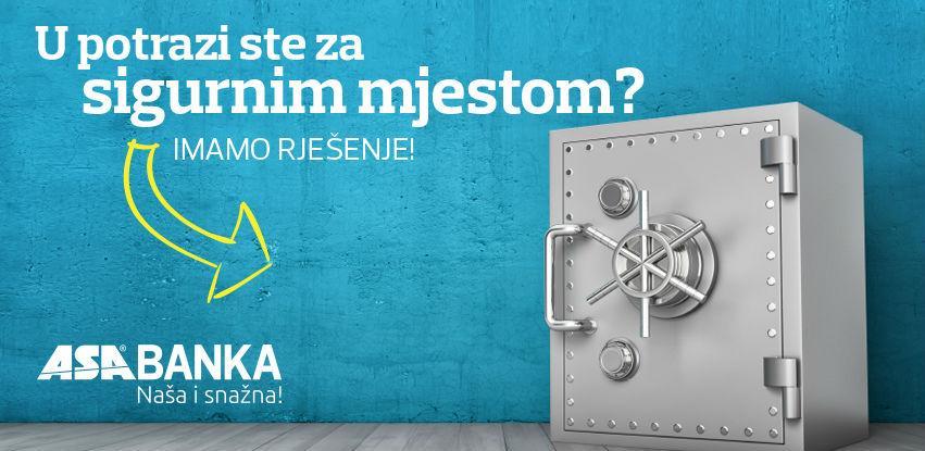 Zakupite sefove u ASA Banci, osigurane najvišim sigurnosnim standardima