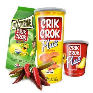 Novo u ponudi tvrtke Džajić-Commerc - Crik Crok čipsevi u tubi!