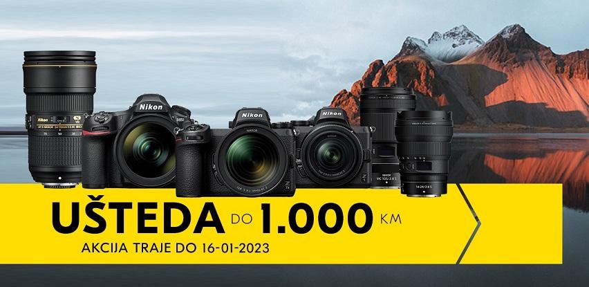 nikon akcija univerzalno fotoaparat optika objektiv