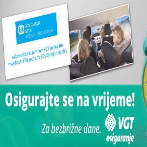VGT donira 10% vrijednosti vaše PZO police za SOS Dječija sela BiH
