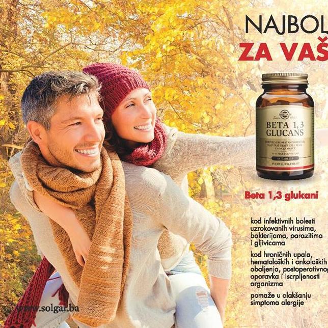Solgar Beta 1,3 glukani i Vitamin C 500: Najbolje rješenje za Vaš imunitet