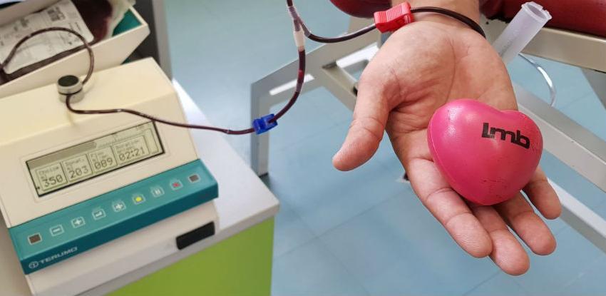 Akcija darivanja krvi zaposlenika INZ-a