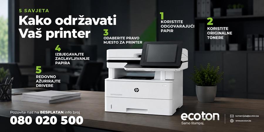 Ecoton Održavanje printera