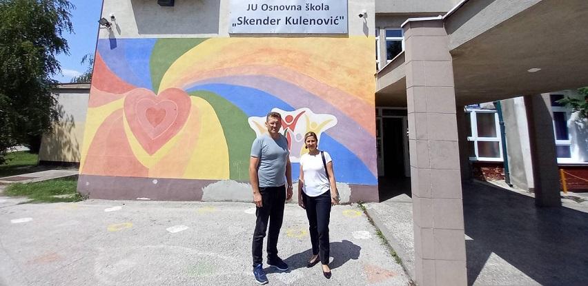 Donacija Addiko Bank Sarajevo OŠ Skender Kulenović u Zenici