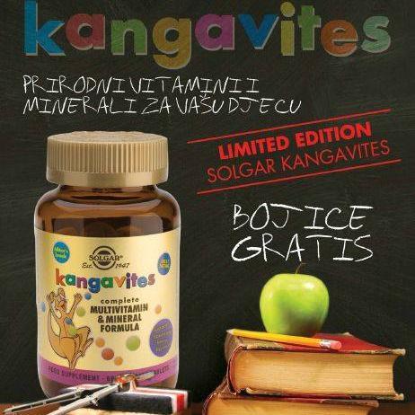 Solgar Kangavites: Neka Vaš školarac bude spreman za novu školsku godinu