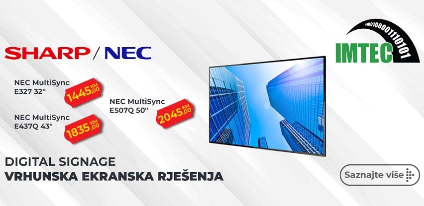DIGITAL SIGNAGE: Vrhunska SHARP / NEC rješenja