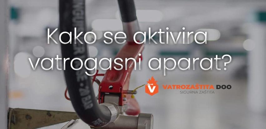 Znate li kako se aktivira vatrogasni aparat?