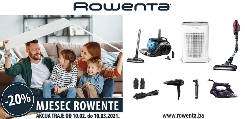 Mjesec Rowente, -20% popusta na kompletan Rowenta asortiman!