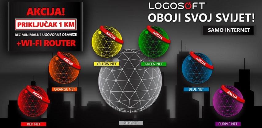 Oboji svoj svijet Logosoft internetom!