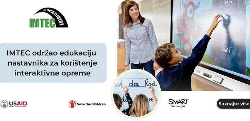 Imtec održao edukaciju nastavnika za korištenje interaktivne opreme