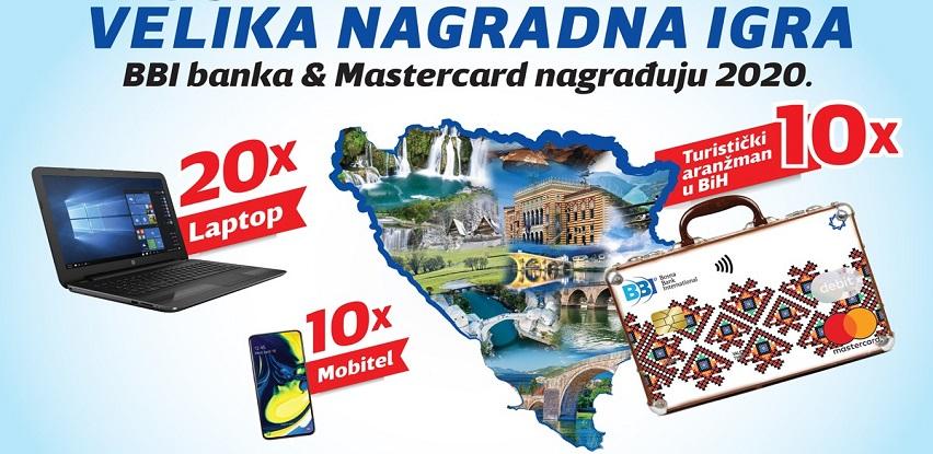 Velika nagradna igra: BBI banka & Mastercard nagrađuju 2020.