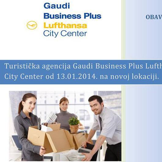Agencija Gaudi Business Plus Lufthansa City Center na novoj lokaciji!