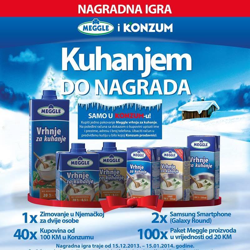 Meggle & Konzum: Kuhanjem do nagrada!