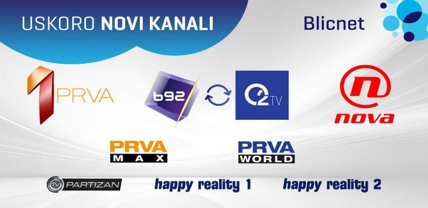 U Blicnetu Prva TV, B92, Nova TV i još novih TV kanala pred Novu godinu