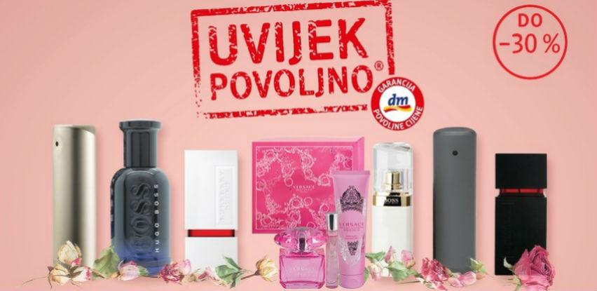 U dm prodavnicama potražite veliki izbor mirisa i poklon paketa