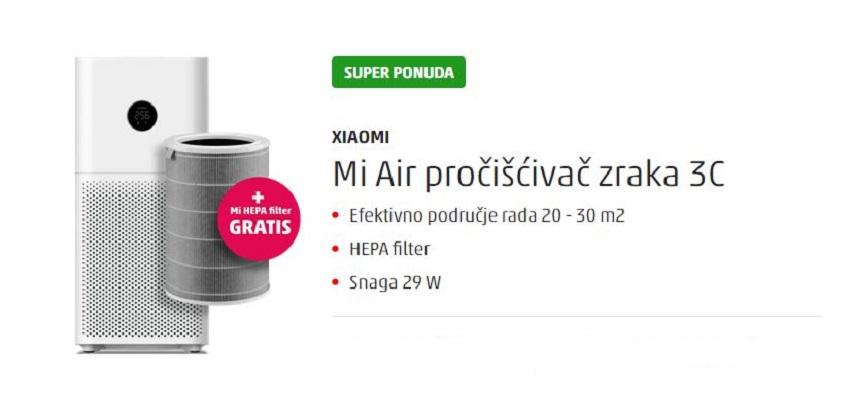 HT Eronet Xiaomi Mi Air 3C pročišćivač zraka