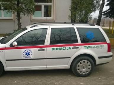 Kakanjska firma "Trgošped" donirala vozilo Domu zdravlja Kakanj
