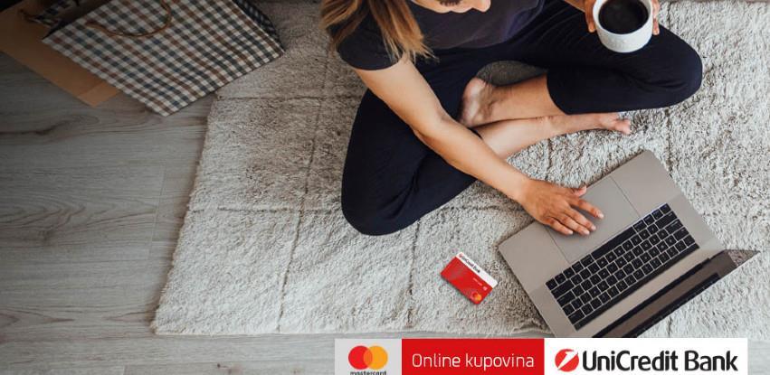 UniCredit Mastercard kartice odobravaju popust od 15% na online kupovine