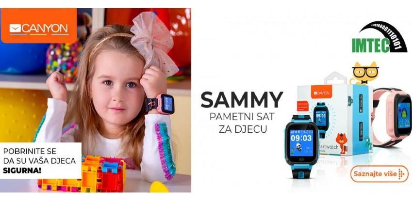 CANYON pametni sat za djecu Sammy: Pobrinite se da su Vaša djeca sigurna!