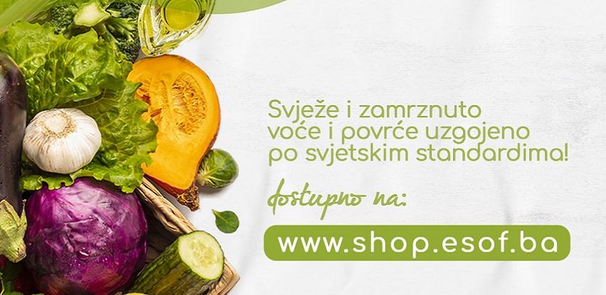 Esof svježe i smrznuto voće i povrće
