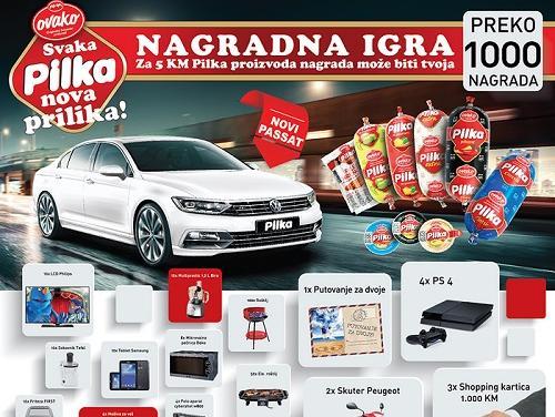 Nagradna igra MI Ovako: "Svaka Pilka, nova prilika"