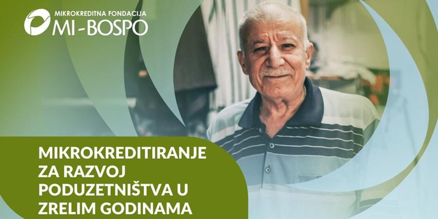 Mikrokreditiranje MI Bospo poduzetništvo starijih osoba