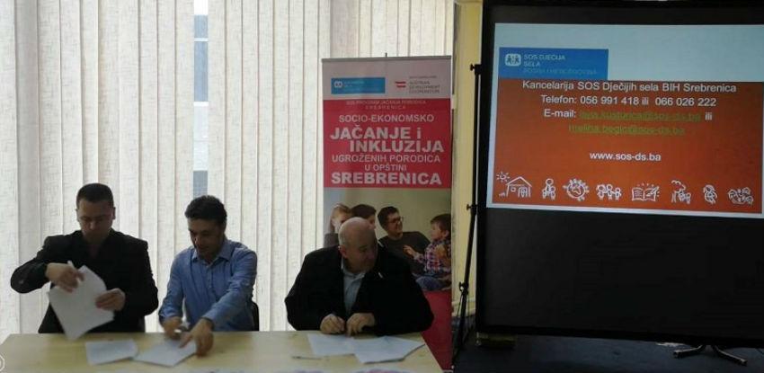 Socio-ekonomsko jačanje i inkluzija ugroženih porodica u opštini Srebrenica