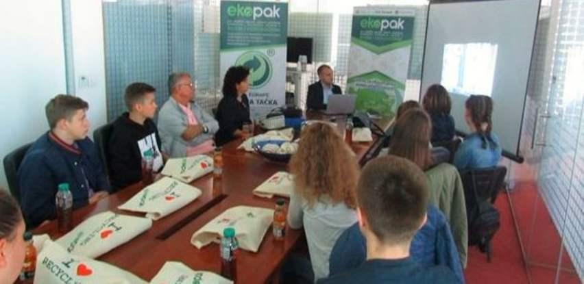 Ekopak posjetili učenici OŠ "Mula Mustafa Bašeskija" iz Kakanja
