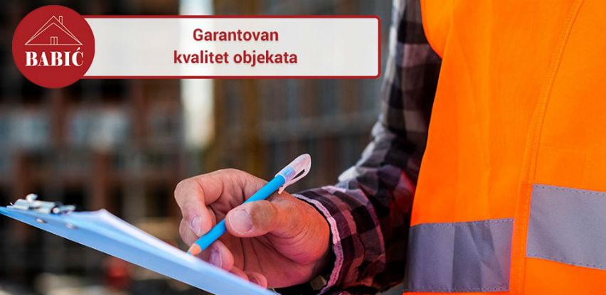 Babić d.o.o. Jablanica - Objekti garantovane kvalitete
