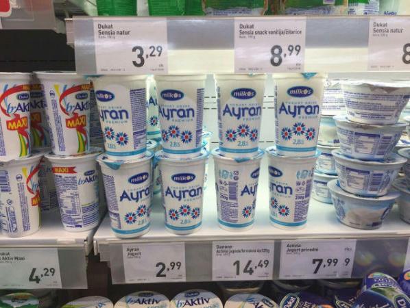 Milkos AYRAN Premium prvi ayran na policama trgovačkih lanaca u Hrvatskoj