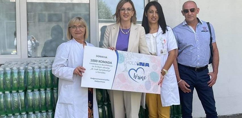 Holdina uručila donaciju za JU Dom zdravlja dr. Isak Samokovlija u Goraždu