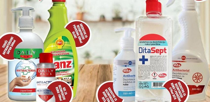 Sredstva za dezinfekciju ruku i površina