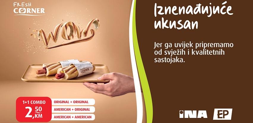 Idealna prilika za degustaciju Fresh Corner hot doga je combo ponuda!
