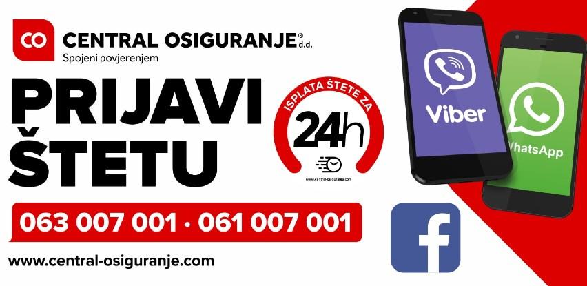 Prijavi štetu preko Viber-a, Whats App-a ili Facebook-a